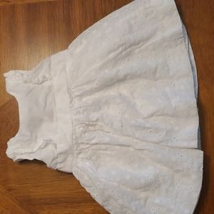 Baby girl eyelet dress